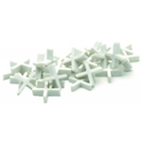 Marshalltown Tile Spacer, 1/4 in L X 3/16 in W, White (1/4 x 3/16, White)