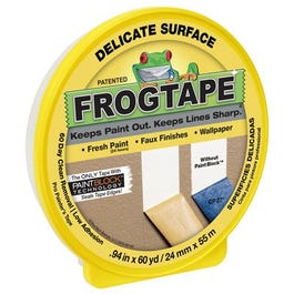 Delicate Surface Yellow Painting Tape, .94-In. x 60-Yrd.