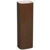 Downspout, Brown Aluminum, 2 x 3-In. x 10-Ft.