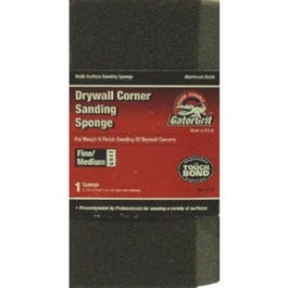 Corner Drywall Sanding Sponge, Fine/Medium