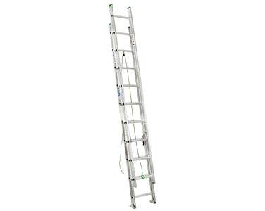 WERNER  ALUMINUM D-RUNG EXTENSION LADDER