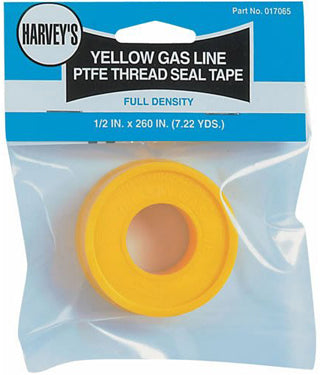 TAPE 1/2X260 YELLOW GAS LINE