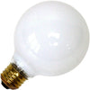 40W G25 WHITE BULB