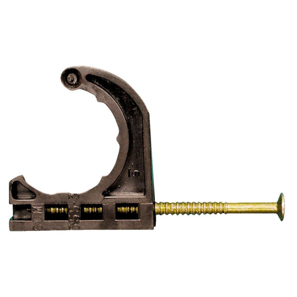 Jones Stephens 1/2 In. Nail-On Pipe Clamps