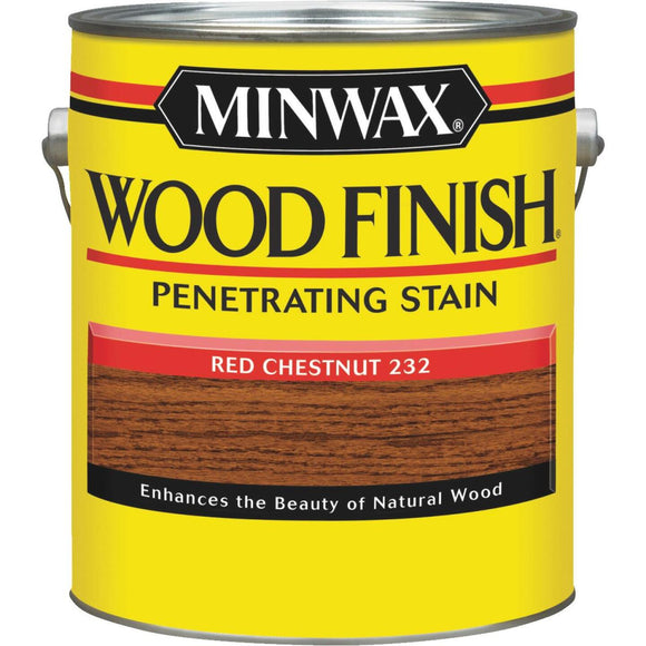 Minwax Wood Finish Penetrating Stain, Red Chestnut, 1 Gal.