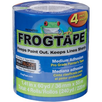 Shurtech Brands Llc 104956 Blue Frog Tape, 36x55m 4 pack