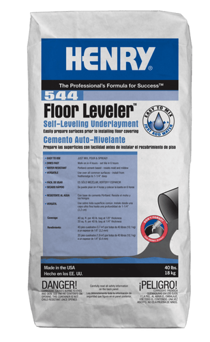 Henry® 544 Floor Leveler™ 40 lbs Gray