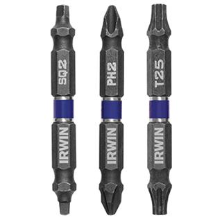 Irwin Impact Double-Ended Bit Sets 3-Piece